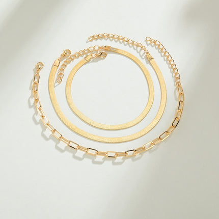 Lady Foot Chain Layer Ankle Bracelet