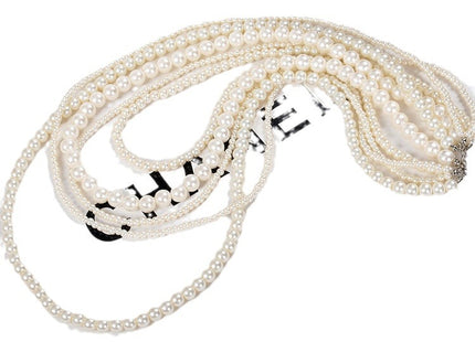 Retro Multi-Layer Pearl Necklace