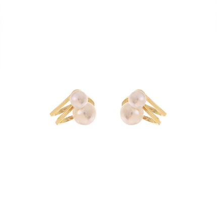Irregular Pearls Post Earring - FASHION SHEGOODS LLC