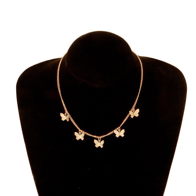 Vintage Multilayer Butterfly Necklaces for Women