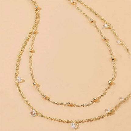 Boho Rhinestone Body Chains Bikini Belly Chain