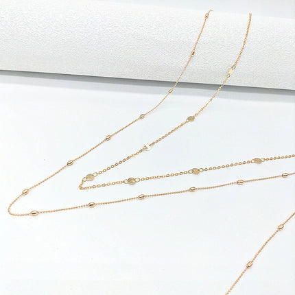Hip Hop Metallic Sequin Silver Belly Waist Chain