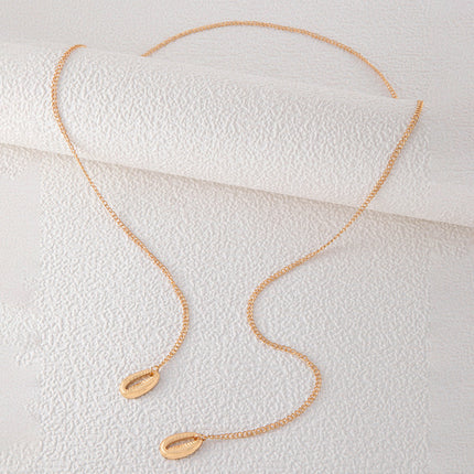 Double Layer Infinitely Seashell Necklace