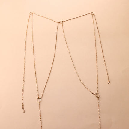 Body Chain Jewelry Tassel Harness Necklace Bra Chain