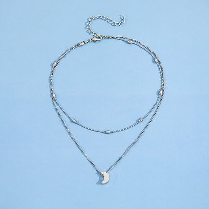 Moon Necklace Pendant Necklace Jewelry - FASHION SHEGOODS LLC