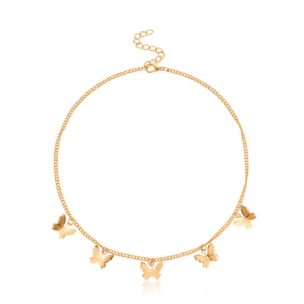 Vintage Multilayer Butterfly Necklaces for Women