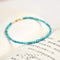 Pulsera de piedra natural de moda