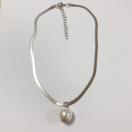 Punk Jewelry Cuban Baroque Pearl Pendant Necklaces