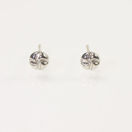 Small Round Knot Stud Earrings