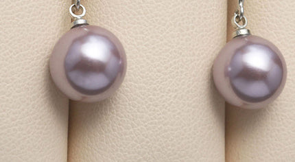 Shell Pearl Dangle Earrings