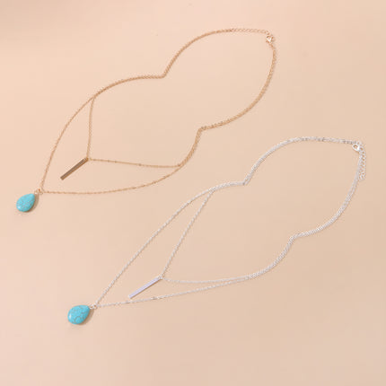 Turquoise Chain Necklace