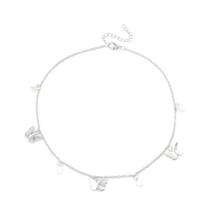 butterfly Pendant Necklace for Women