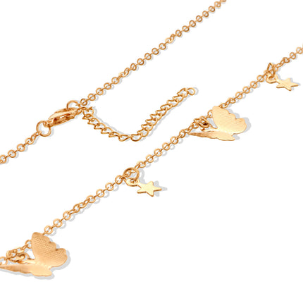 Butterfly Star Choker Necklace