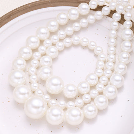Large Big Pearl Bead Necklace Bracelet Set Women's Jewelry Sets - FASHION SHEGOODS LLC
