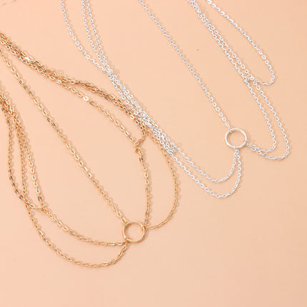 Bohemian Crystal Fashion Bridal Hair Chain