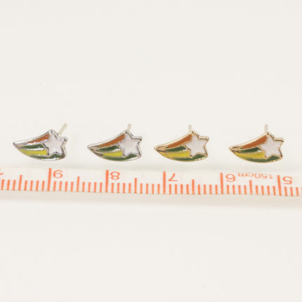 Star shooting Stud Earring