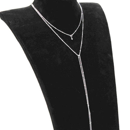 Long Beads Tassel Chocker Necklaces - FASHION SHEGOODS LLC