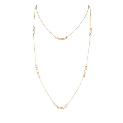 Classic Cable Chain Thin Ladies Necklace