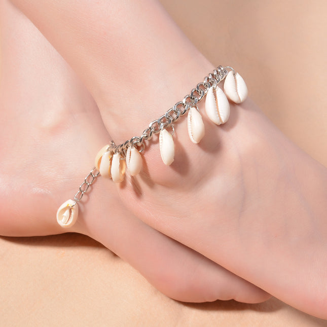 Sexy Slave Jewelry Foot Shell Anklet Chain