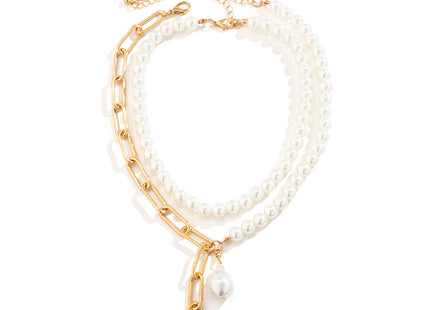 Pearls Long Tassel Pendant Necklace for Women