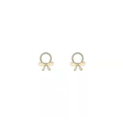 Flower Opal Stone Earrings - FASHION SHEGOODS LLC