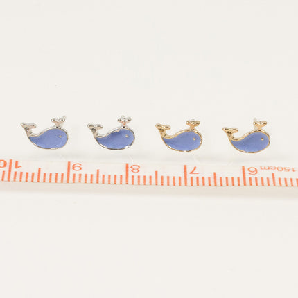 Cute Dolphin Small Stud Earrings