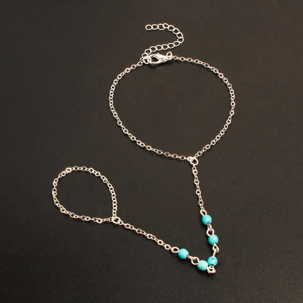 Fashion Simple Turquoise Handmade Beaded Bracelet