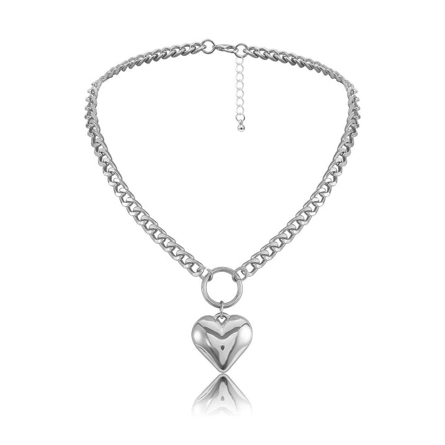 Heart Layered Necklace for Women - FASHION SHEGOODS LLC