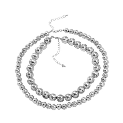2 Pieces CCB Jewelry Necklace for Woman