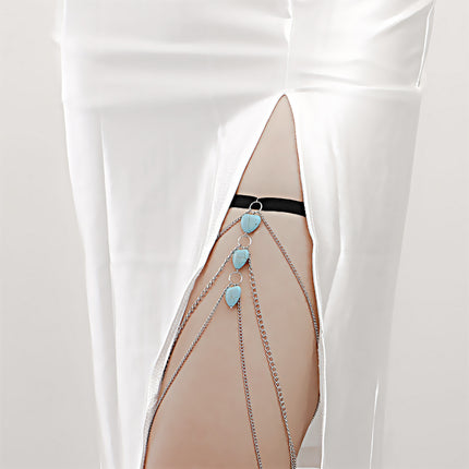 Turquoise Leg Chain Anklets Jewelry