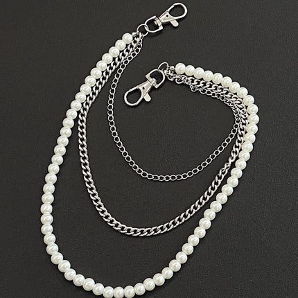 Multi Layer Pearl Pants Chains