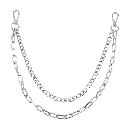 Hip Hop Metal Chain Multi-layer Waist Chain