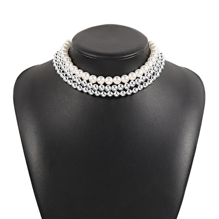 Imitation Pearl Multi-layer Necklace for Women - FASHION SHEGOODS LLC