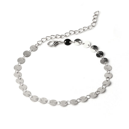 Coin Chain Foot Bracelet Jewelry