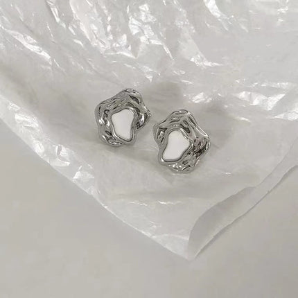 Irregular Geometric Stud Earrings - FASHION SHEGOODS LLC