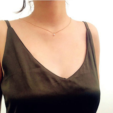 Back Chain Multi Layers Simple Shoulder Chain Necklace