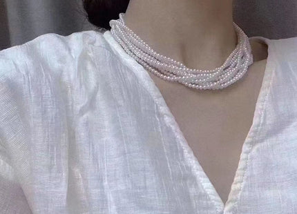 Wedding Pearl Necklace Jewelry for Bride