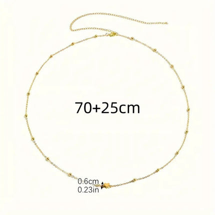 Beach Bikini Heart Pendant Waist Body Chain Jewelry