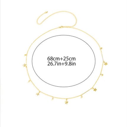 Sweet Simple Design Women Star Body Jewelry