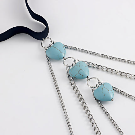 Turquoise Leg Chain Anklets Jewelry