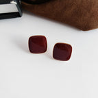 Burgundy / Gold Color