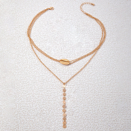 Simple Chain Multi Layer Necklace