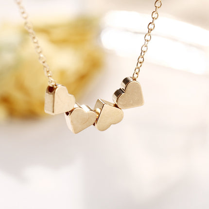 Heart Charm Pendant Bracelet for Women