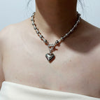 Imitation Rhodium Color Necklace