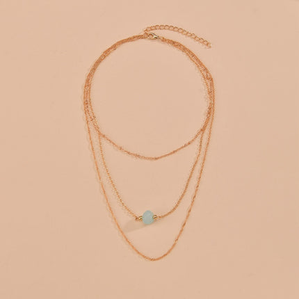 Nature Stone Choker Chain Necklaces - FASHION SHEGOODS LLC