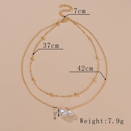 Wedding Jewelry Pearl Pendant Necklace Women