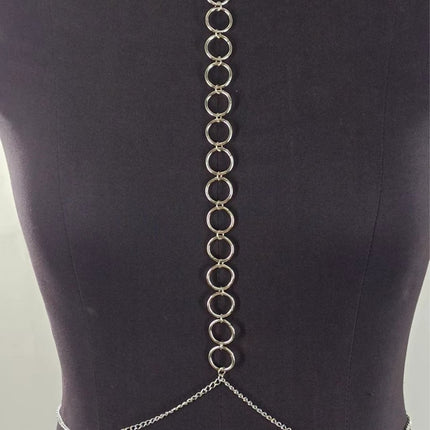 Sexy Layered Waist Chain Bikini Bra Chain Body Jewelry