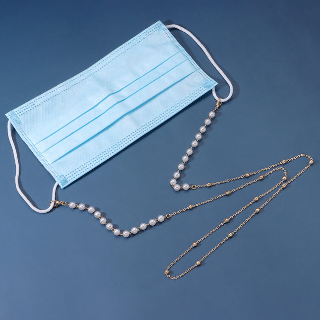 Pearl Glasses Chain Necklace Sunglasses Eyewear Chain