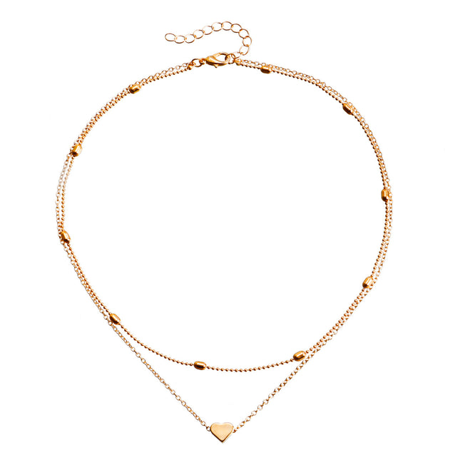 Layer Chain Choker Necklace for Women