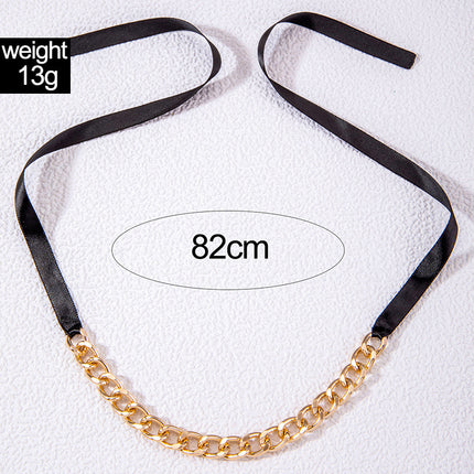 Simple Punk Cuban Chain Anklet Jewelry
